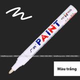Bút viết giấy kính màu Trắng Hot Trend - PKK0072