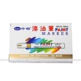 Bút viết giấy kính màu Trắng Hot Trend - PKK0072