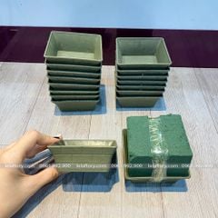 Bát nhựa cắm hoa cưới, hoa để bàn -  PKK0075/ PKK0076
