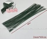 Bó 0.5kg que kẽm cành 40cm làm hoa (1 bó ~100 que) - PKK0077