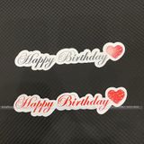 BANNER chủ đề Happy Birthday, Valentine, 8/3, 20/10, 20/11 (1 set 50) - PKK0080