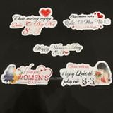 BANNER chủ đề Happy Birthday, Valentine, 8/3, 20/10, 20/11 (1 set 50) - PKK0080