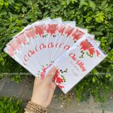 Thiệp dài kèm phong bì (1 set 10 chiếc) - PKK0084