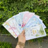 Thiệp dài kèm phong bì (1 set 10 chiếc) - PKK0084