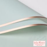 Giấy bóng mờ viền đồng (1 xấp 20 tờ) - GIA0005
