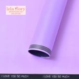 GIẤY BÓNG MỜ VIỀN I LOVE YOU SO MUCH (1 xấp 20 tờ) - GIA0030