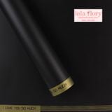 GIẤY BÓNG MỜ VIỀN I LOVE YOU SO MUCH (1 xấp 20 tờ) - GIA0030