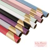 GIẤY BÓNG MỜ MỘT MẶT ĐỒNG (1 xấp 20 tờ) - GIA0031