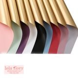 GIẤY BÓNG MỜ MỘT MẶT ĐỒNG (1 xấp 20 tờ) - GIA0031