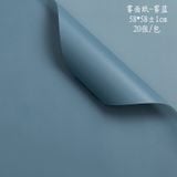 GIẤY BÓNG MỜ TRƠN 1 MẶT (xấp 20 tờ)- GIA0032