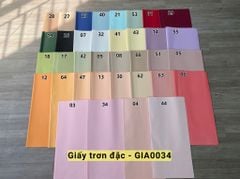 GIẤY TRƠN ĐẶC - GIA0034