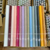 Cuộn gấm xơ cao cấp phong cách Hàn Quốc (1 cuộn 9m) - GIA0036