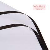 Giấy gói hoa viền đen trắng (1 xấp 20 tờ) - GIA0063