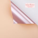 GIẤY 1 MẶT HỒNG GOLD (1 xấp 20 tờ) - GIA0054