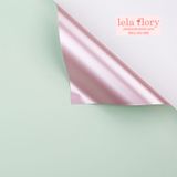 GIẤY 1 MẶT HỒNG GOLD (1 xấp 20 tờ) - GIA0054