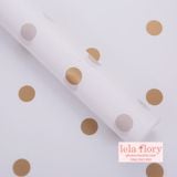 GIẤY BÓNG MỜ CHẤM BI (1 xấp 20 tờ) - GIA0055