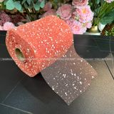 GIẤY GÓI HOA LƯỚI TUYẾT CUỘN NGẮN - GIA0066