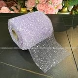GIẤY GÓI HOA LƯỚI TUYẾT CUỘN NGẮN - GIA0066