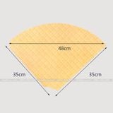 Giấy gói hoa Ốc Quế cắm hoa tươi, hoa sáp (1 xấp 10 tờ) - GIA0074
