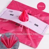 Giấy mếch rút gói hoa, lót bên trong bó hoa (1 xấp 44 tờ kt 28*33cm) - GIA0084