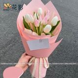 Giấy gói hoa dập nổi sần gói hoa tươi, hoa sáp (1 tập 10 tờ) - GIA0086
