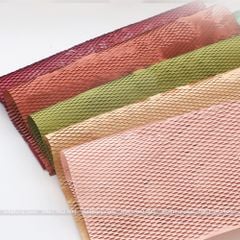 Giấy hoa tổ ong gói hoa, lót bên trong bó hoa - GIA0087