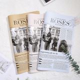 Giấy báo chữ ROSES (1 xấp 20 tờ) - GIA0090