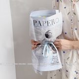 Giấy báo chữ PAPER gói hoa (1 xấp 20 tờ) - GIA0096