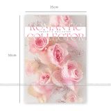 Giấy gói hoa hồng chữ Romantic Collector thấm nước (1 xấp 10 tờ) - GIA0098