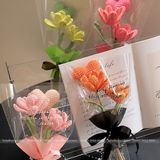 Túi Bring flowers trong suốt mix màu (1 xấp 20 tờ) - GIA0101