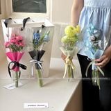 Túi Bring flowers trong suốt mix màu (1 xấp 20 tờ) - GIA0101