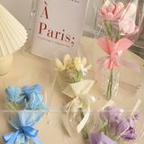 Túi Bring flowers trong suốt mix màu (1 xấp 20 tờ) - GIA0101