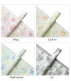 Giấy loang viền chữ chuyên gói hoa tươi, hoa sáp (1 tập 10 tờ) - GIA0103
