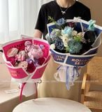 Giấy ROMANTIC SEASON gói hoa tươi, hoa sáp (1 tập 10 tờ) - GIA0106