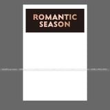 Giấy ROMANTIC SEASON gói hoa tươi, hoa sáp (1 tập 10 tờ) - GIA0106