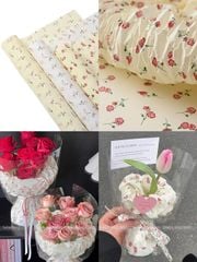 Giấy nến nhún hoa nhí gói hoa (xấp 20 tờ kt 50*39cm) - GIA0107