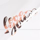 Giấy trong in chữ Love you gói hoa (xấp 15 tờ) - GIA0110