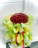 Giấy thạch loang màu siêu Hot gói hoa (xấp 20 tờ) - GIA0112