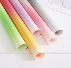 Giấy thạch loang màu siêu Hot gói hoa (xấp 20 tờ) - GIA0112