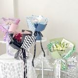 Giấy trắng mờ chữ Love gói hoa (tập 20 tờ) - GIA0113