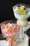 Giấy trong trái tim gói hoa sáp, hoa tươi (tập 20 tờ) - GIA0116