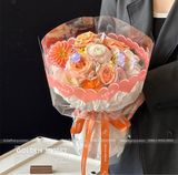 Giấy trong trái tim gói hoa sáp, hoa tươi (tập 20 tờ) - GIA0116