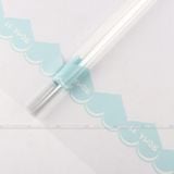 Giấy trong trái tim gói hoa sáp, hoa tươi (tập 20 tờ) - GIA0116