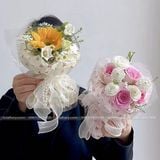 Giấy nến nhún nơ chuyên gói hoa tươi, hoa sáp ( xấp 20 tờ kt 50*70cm) - GIA0120