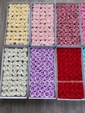 Hoa sáp thơm 4 lớp (hộp 50 bông) ảnh thật shop tự chụp - HHS0003