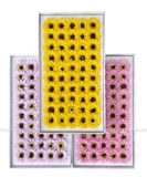 Hoa sáp hướng dương (hộp 50 bông) dùng bó hoa tốt nghiệp - HHS0004