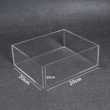 Giỏ mika cứng có quai cầm cắm hoa sang chảnh - THH0156