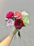 Cành Hoa Hồng Nhung Cao Cấp Nhiều Màu - HOG0001