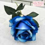 Cành Hoa Hồng Nhung Cao Cấp Nhiều Màu - HOG0001