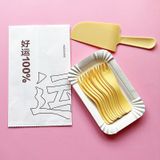 Bộ dao dĩa đĩa 10 phần, phụ kiện ăn bánh sinh nhật - MDD0004